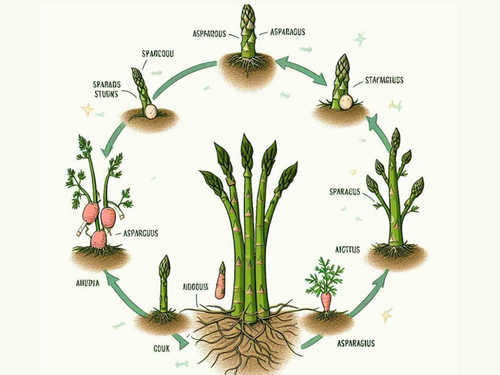 Mastering Asparagus Growth Stages A Gardener's Guide